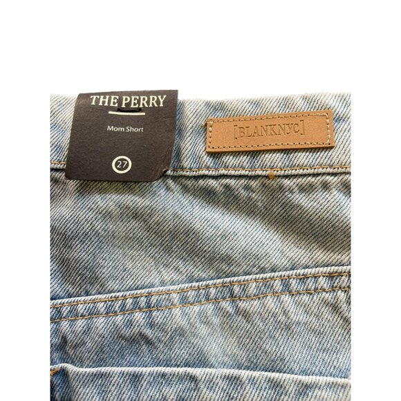 Blank NYC The Perry Mom Short Size 27 Light Wash Women's Denim Shorts - Picture 3 of 4